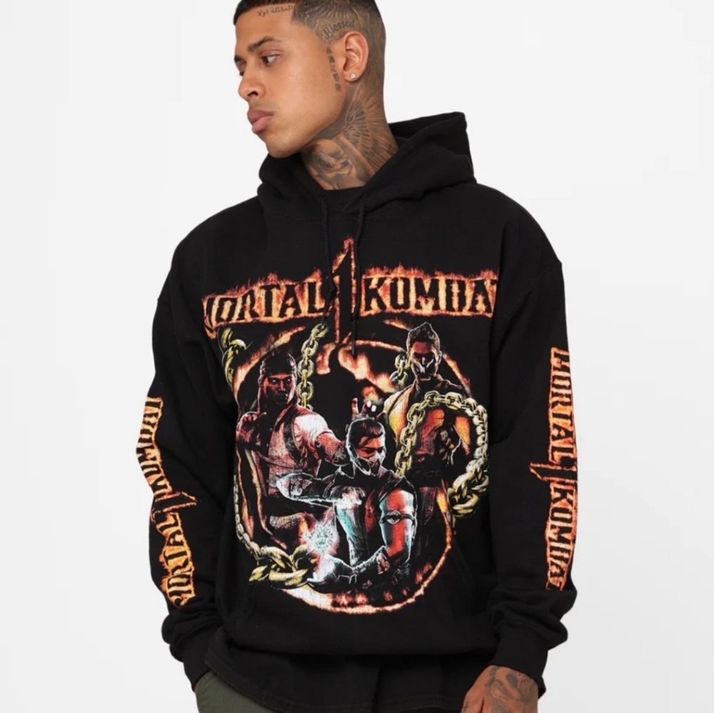 Goat Crew Mortal Kombat Graphic Hoodie